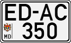 License plate of Moldova, Trailers (1992)