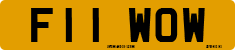 License plate of the United Kingdom, 1983 year system