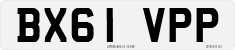 License plate of the United Kingdom, 2001 year system