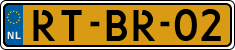License plate of the Netherlands, Cars