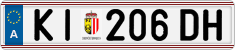 License plate of Austria, Regular plates