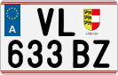 License plate of Austria, Regular plates
