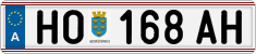 License plate of Austria, Regular plates