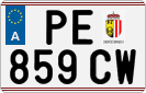 License plate of Austria, Regular plates