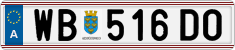 License plate of Austria, Regular plates