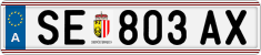 License plate of Austria, Regular plates