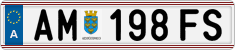 License plate of Austria, Regular plates