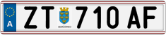 License plate of Austria, Regular plates