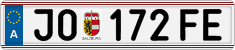 License plate of Austria, Regular plates