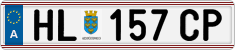 License plate of Austria, Regular plates