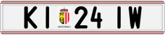 License plate of Austria, Regular plates