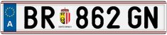 License plate of Austria, Regular plates