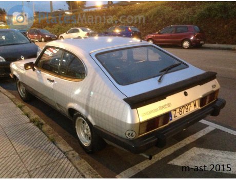 Z 8797 M, Ford Capri