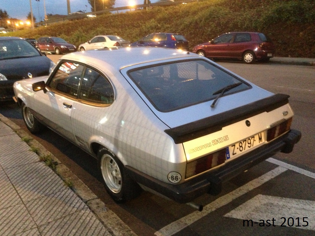 Z 8797 M, Ford Capri 3rd gen (MkIII / GECP), 1978–1986
