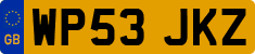 License plate of the United Kingdom, 2001 year system