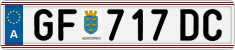 License plate of Austria, Regular plates