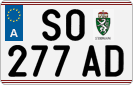 License plate of Austria, Regular plates