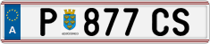 License plate of Austria, Regular plates