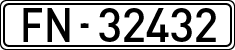 License plates of Spain, Official and military plates