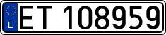 License plates of Spain, Official and military plates