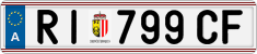License plate of Austria, Regular plates