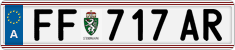 License plate of Austria, Regular plates