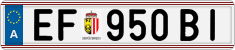 License plate of Austria, Regular plates