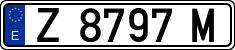 License plates of Spain, 1971 year series