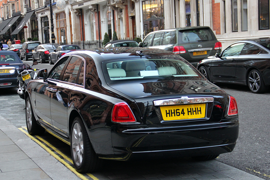 HH64HHH, Rolls-Royce Ghost 1st gen (RR4), facelift, 2014–2020