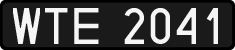 License plates of Poland, 1976 year system