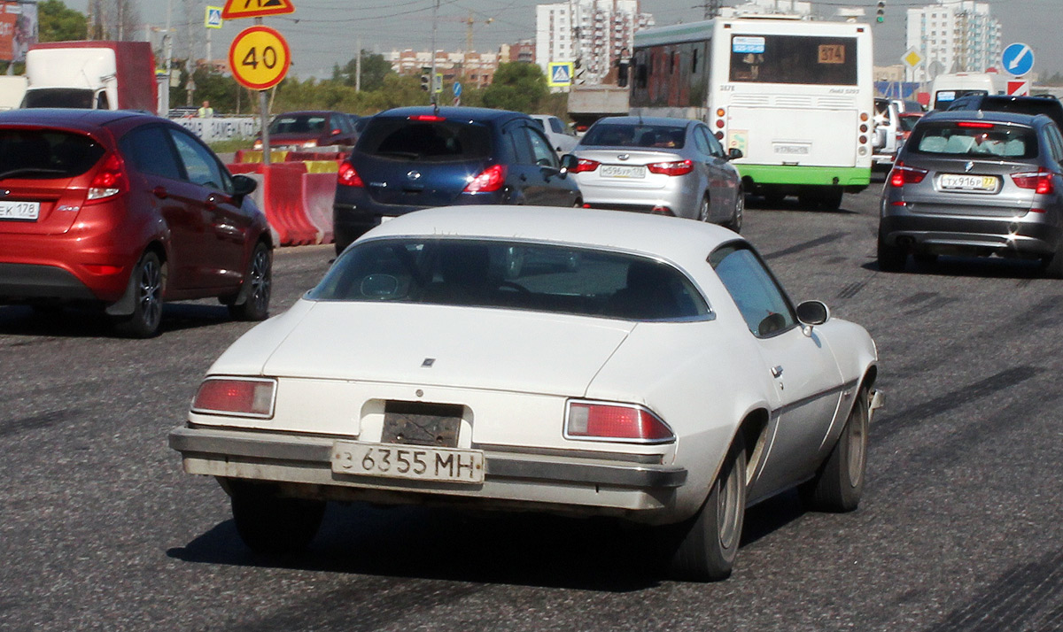 з 6355 МН, Chevrolet Camaro 2nd gen (F II), 1st facelift, 1973–1977