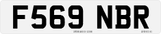 License plate of the United Kingdom, 1983 year system