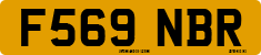 License plate of the United Kingdom, 1983 year system