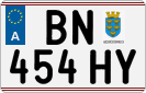 License plate of Austria, Regular plates