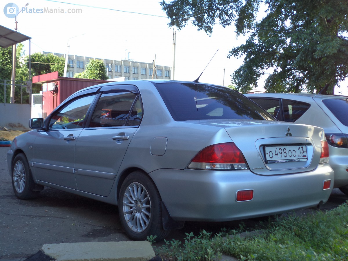 о 498 оо 13, Mitsubishi Lancer 