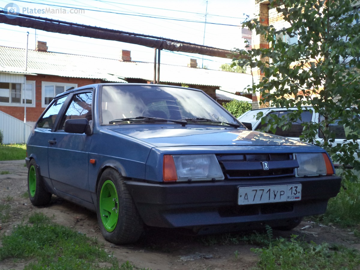 а 771 ур 13, Lada (VAZ) 2108 Спутник (Samara/Forma/Sputnik) 3-door Hatch, 1984–2003