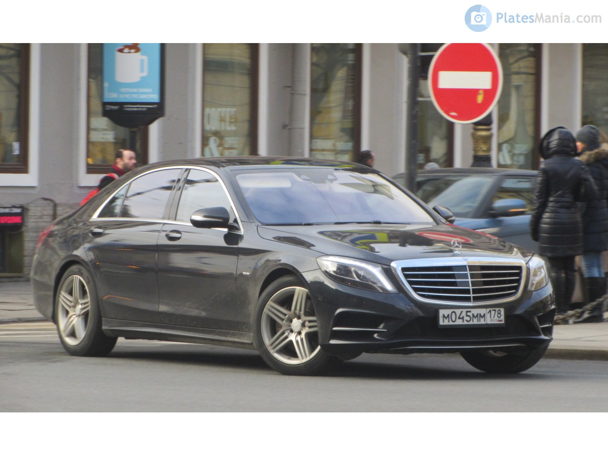 м 045 мм 178, Mercedes-Benz S-Klasse 8th gen Sedan (W222/V222), 2013–2020