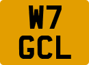 License plate of the United Kingdom, 1983 year system