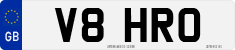 License plate of the United Kingdom, 1983 year system