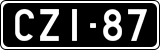 License plate of Finland, Oldtimers