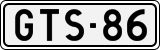 License plate of Finland, Cars