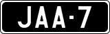 License plate of Finland, Oldtimers