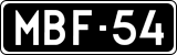 License plate of Finland, Oldtimers