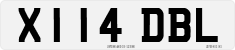 License plate of the United Kingdom, 1983 year system