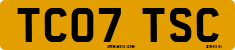 License plate of the United Kingdom, 2001 year system