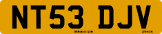 License plate of the United Kingdom, 2001 year system