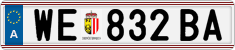 License plate of Austria, Regular plates