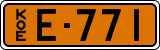 License plate of Finland, Dealer