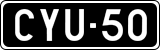 License plate of Finland, Oldtimers