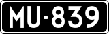 License plate of Finland, Oldtimers